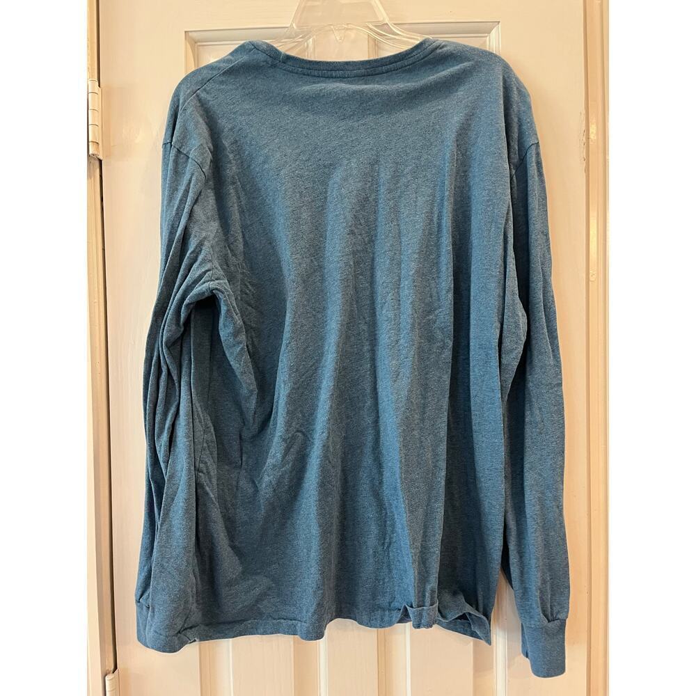Polo Ralph Lauren Shirt Mens Size XL Cotton Long Sleeve Blue Classic Fit Preppy - Picture 4 of 7